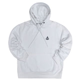 Tony couper - H23/16 - colorful line hoodie - white