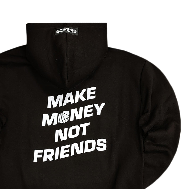 Tony couper  - H24/1 - money hoodie - black