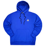 Tony couper  - H24/21 - classic hoodie - blue