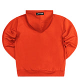 Tony couper  - H24/22 - simple diamond hoodie - orange