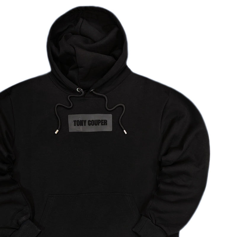 Tony couper  - H24/39 - black/black hoodie - black