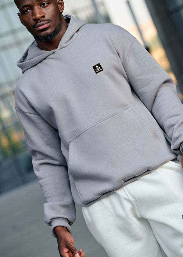 Ανδρικό μακρυμάνικο φούτερ με κουκούλα Tony couper-H26/18-ice