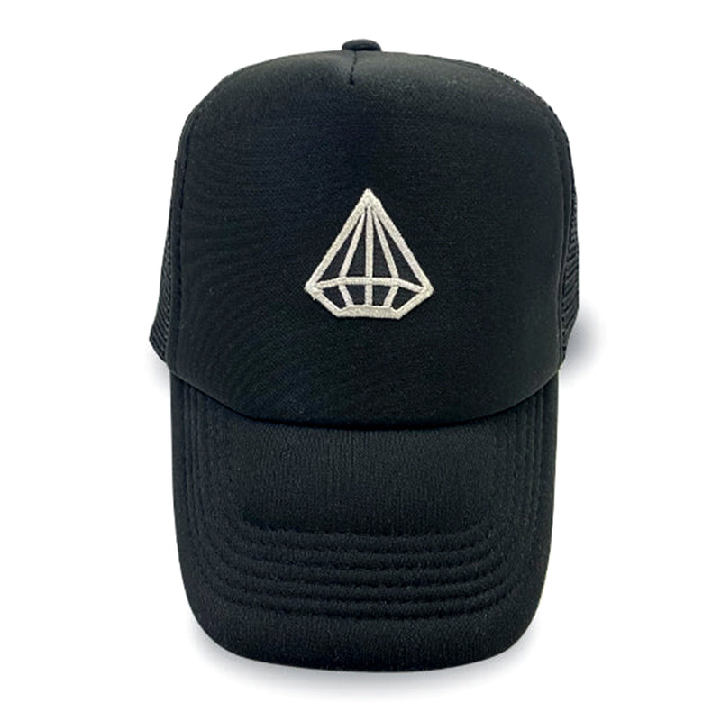 Tony couper - HAT22/13 - diamond baseball cap - black