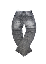 GUF CLOTHING Ανδρικό τζιν παντελόνι μαύρο Baggy Fit denim HD1616