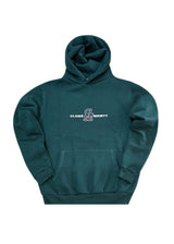 Ανδρικό φούτερ με κουκούλα Close society - HD26-700 -green hoodie