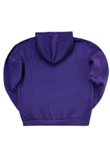 Ανδρικό φούτερ με κουκούλα Close society - HD26-700 -purple hoodie