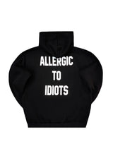 Ανδρικό φούτερ με κουκούλα Close society-HD26-903-black hoodie regular fit Allergic To Idiots