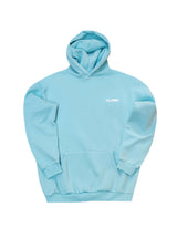 Ανδρικό φούτερ με κουκούλα Close society-HDS25-300-ciel hoodie regular fit