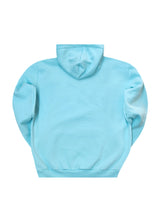 Ανδρικό φούτερ με κουκούλα Close society-HDS25-300-ciel hoodie regular fit