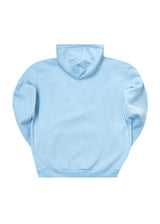 Ανδρικό φούτερ με κουκούλα Close society-HDS25-300-ciel hoodie regular fit