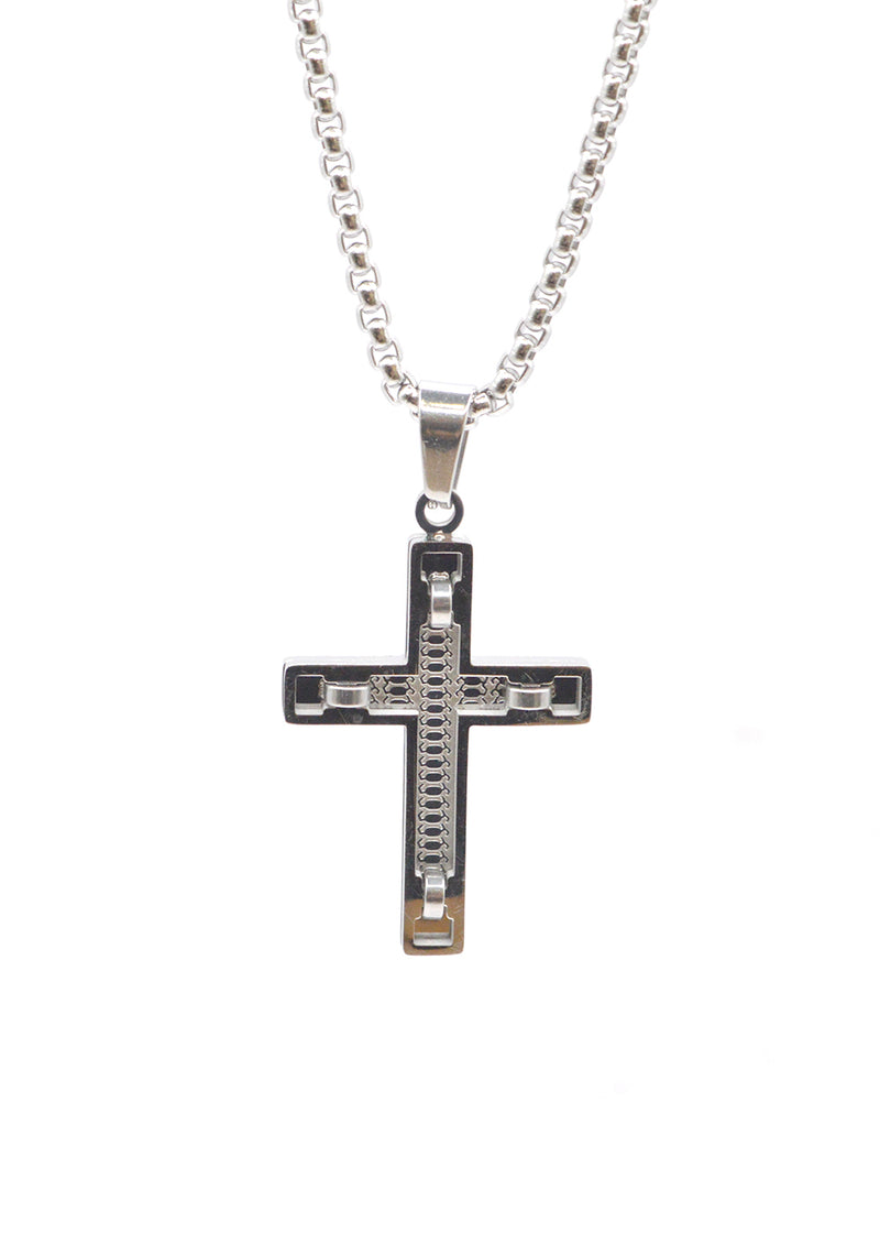 Αλυσίδα από ανοξείδωτο ατσάλι GUF-HLLY-355 -central chain ασημένιο