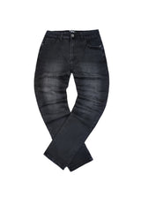 GUF CLOTHING - Ανδρικό τζιν παντελόνι basic jeans slim fit - Μαύρο HM1637