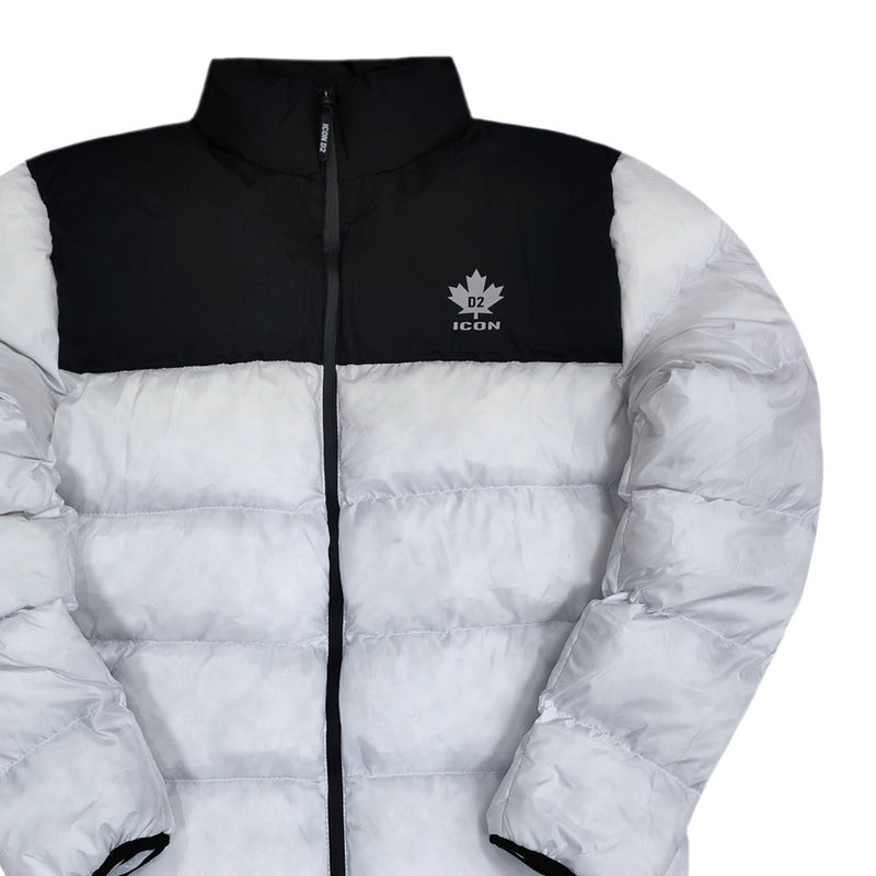 ICON D2 - ICN-004046 - puffer jacket - black & white