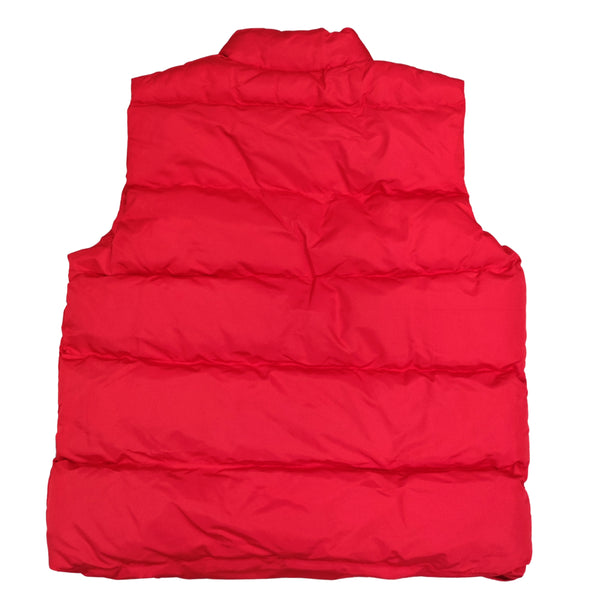 ICON D2 sleeveless puffer jacket - red