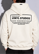 Ανδρικό φούτερ με κουκούλα Vinyl Art Clothing-98989-02-White Urban Code Hoodie