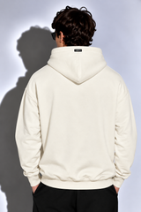 Ανδρικό φούτερ με κουκούλα Vinyl Art Clothing-91919-02-puff Teddy hoodie regular fit -white