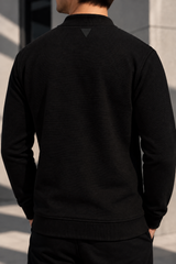 Ανδρική Ζακέτα Close Society-WAFFLE JACKET-black