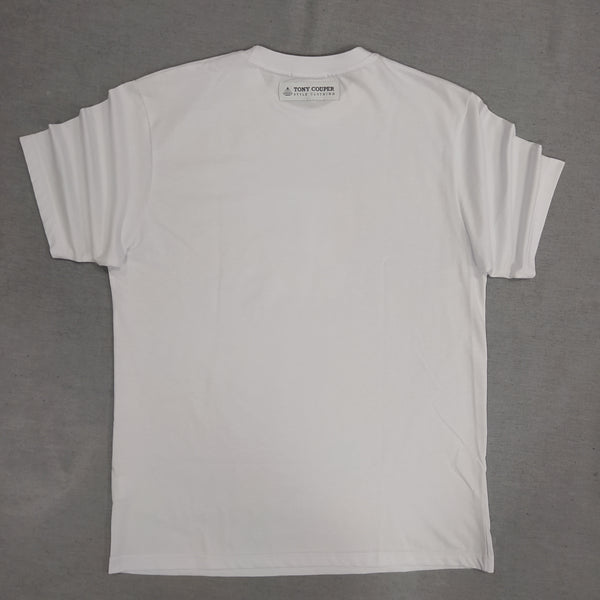 Tony couper - TT22/37 - hustle tee - white