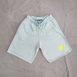 Tony couper - V23/155 - yellow logo shorts - ciel