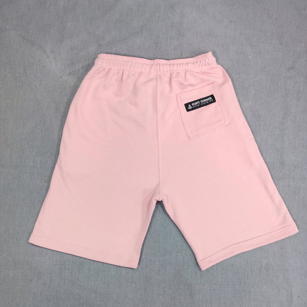 Tony couper - V22/63 - hustle logo shorts - pink