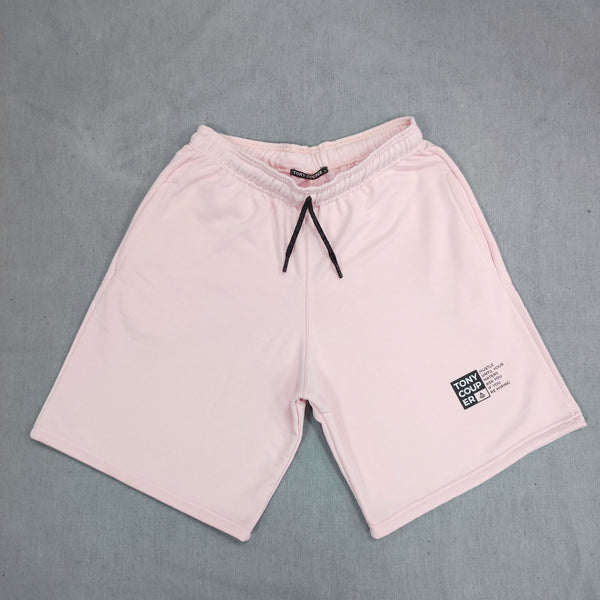 Tony couper - V22/63 - hustle logo shorts - pink