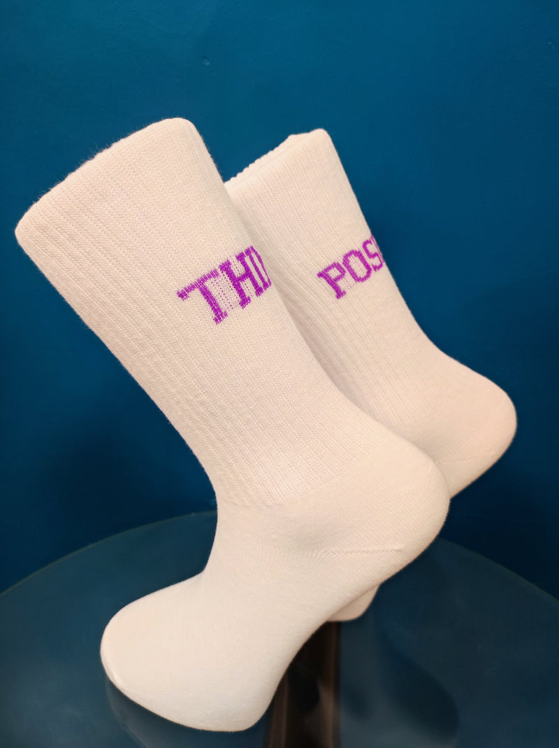 V-tex socks think positive - white