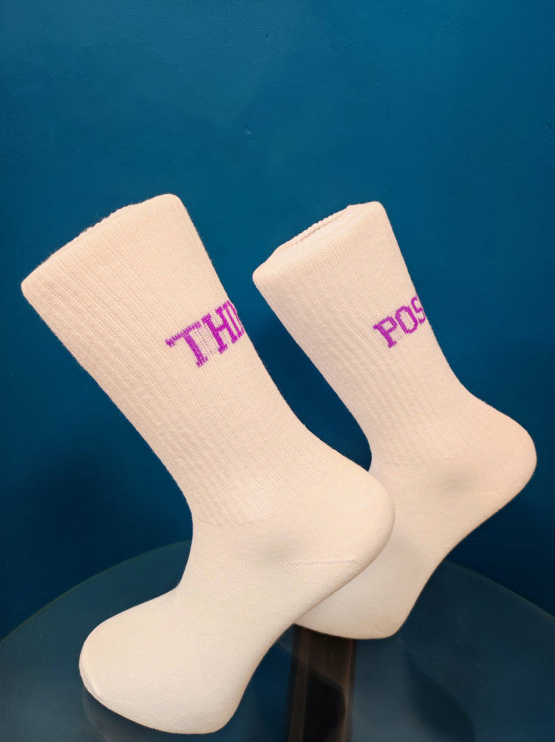 V-tex socks think positive - white