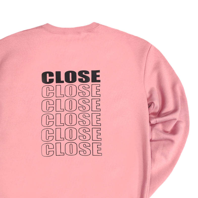 Close society - W23-861 - multi logo - pink