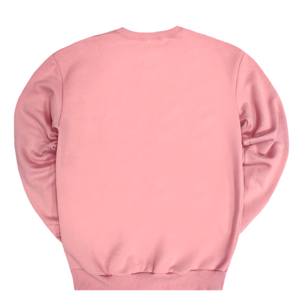 Close society - W23-862 - vertical logo - pink