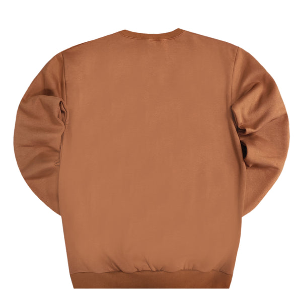 Close society - W23-862 - vertical logo - brown