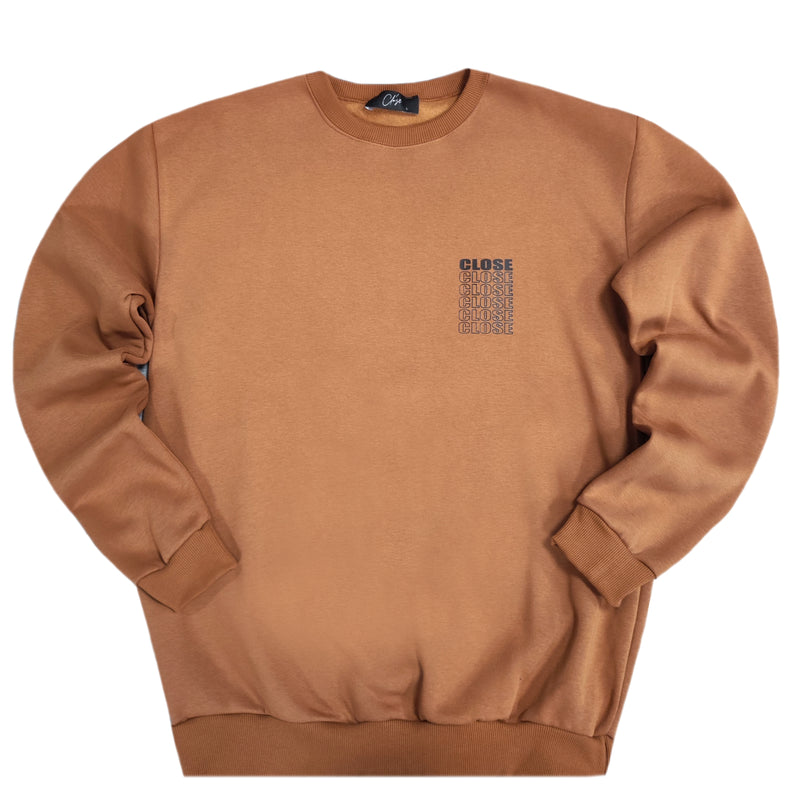 Close society - W23-861 - multi logo - brown