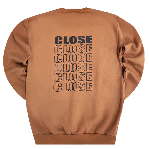 Close society - W23-861 - multi logo - brown