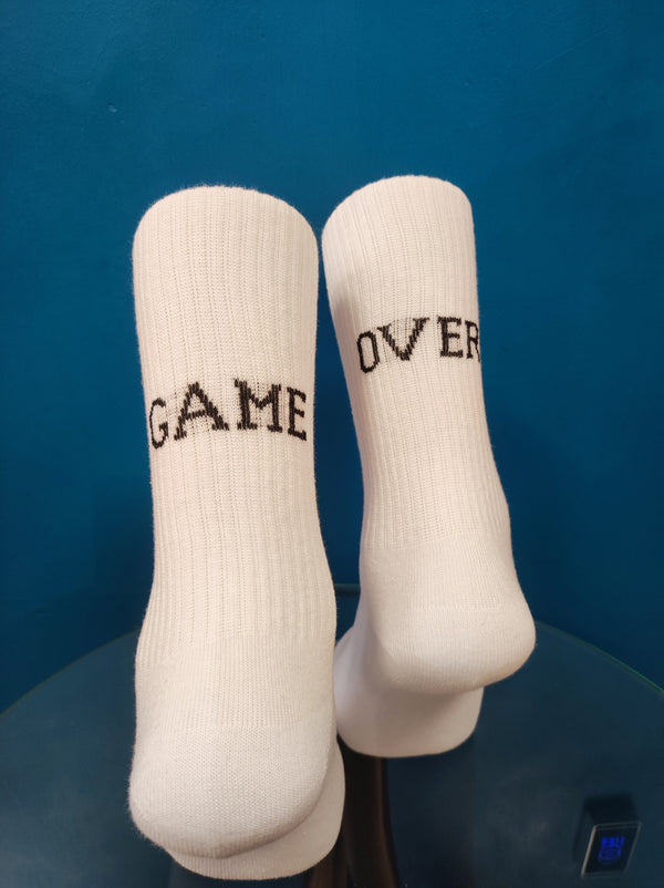 V-tex socks game over - white