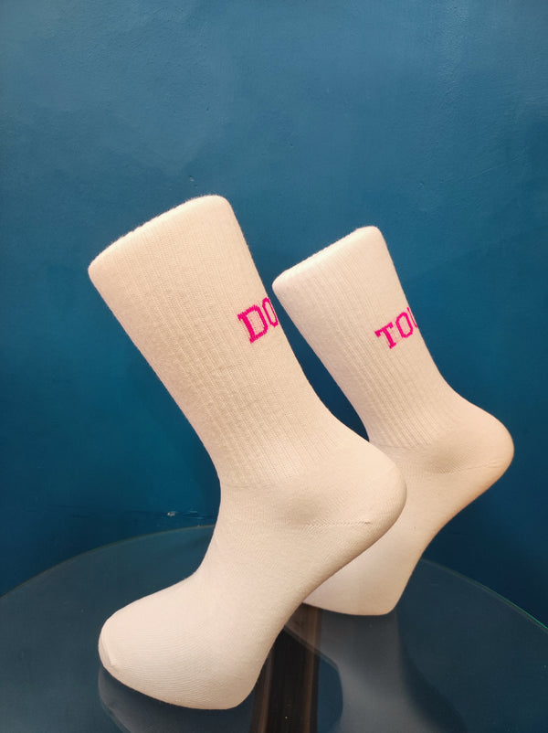 V-tex socks don't touch - white