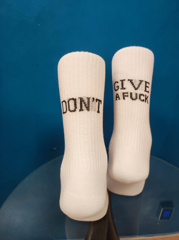 V-tex socks don't give - white