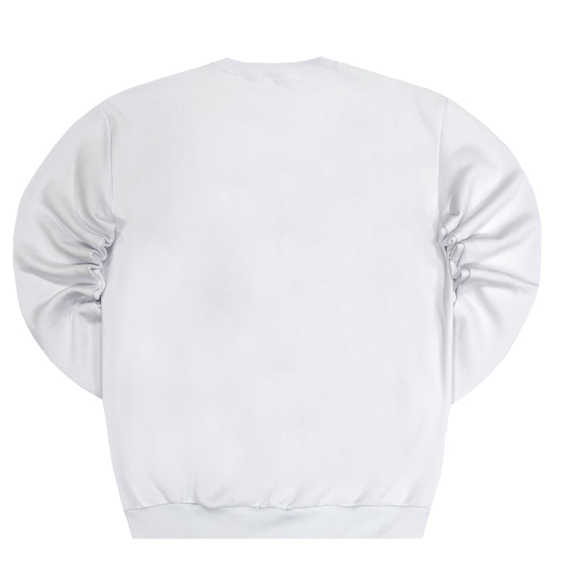 Close society - W23-853 - 180 degree big logo - white