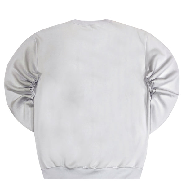 Close society - W23-881 - small logo sweatshirt - white