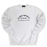 Close society - W23-853 - 180 degree big logo - white