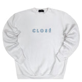 Close society - W23-865 - neon logo - white