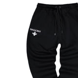 Magic bee - MB23400 - simple logo pants - black