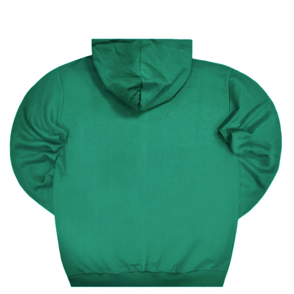 Clvse society - W23-947 - simple logo hoodie - green