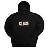 Close society - W23-960 - d. characters logo hoodie - black