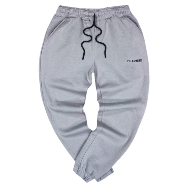 Close society - W24-100 - simple logo sweatpants - ice