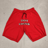 Tony couper - V22/70 - front logo shorts - red