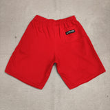 Tony couper - V22/70 - front logo shorts - red