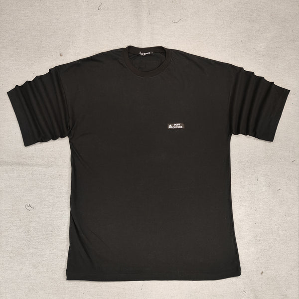 Tony couper - TT22/99 - extra oversized tee - black