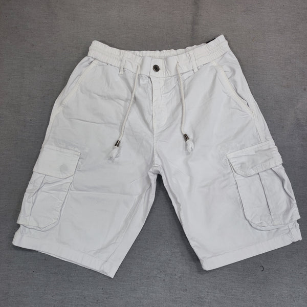 Gang - X-2261-11 - fabric cargo shorts - white