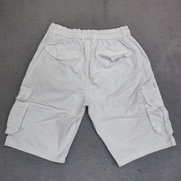 Gang - X-2261-11 - fabric cargo shorts - white