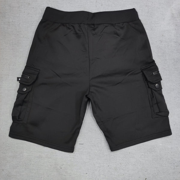 Gang - XY-7073 - cargo shorts - black