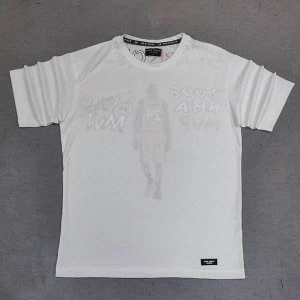 New wave clothing - 241-42 - bryant t-shirt - white
